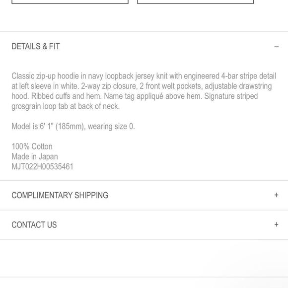 THOM BROWNE Double zip-up hoodie - Picture 14 of 14